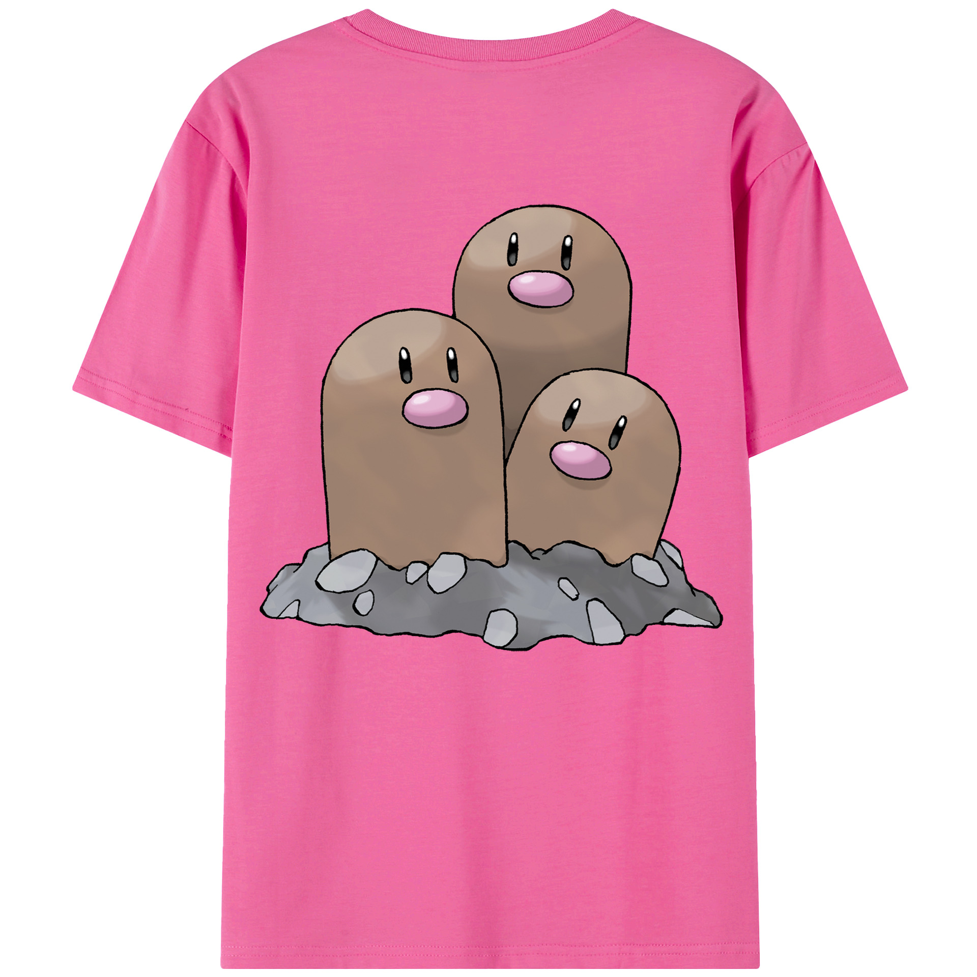 （画像用） ポケットモンスター Pokémon レディース半袖Tシャツ(バックプリント)